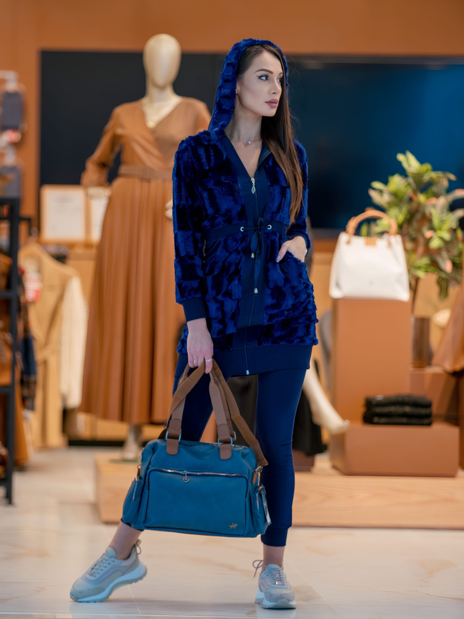 Relaxed elegance for everyday wear. Think soft fabrics, flowing silhouettes, and effortless style for the woman on the move.